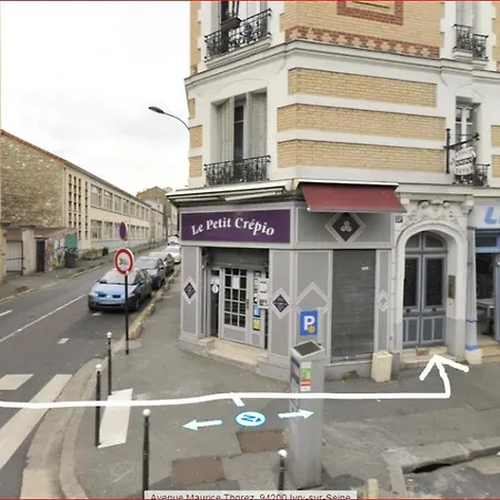 22m2 A Ivry/seine-a 200 Metres De Paris. Proche Metro 7 Apartment *